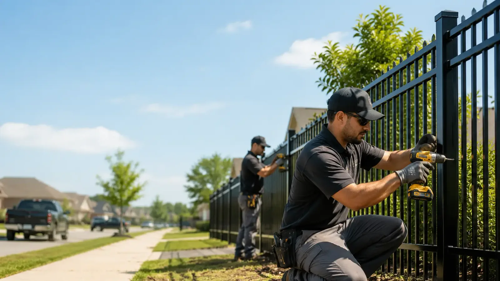 Metal Fence Installation in Helena, OH